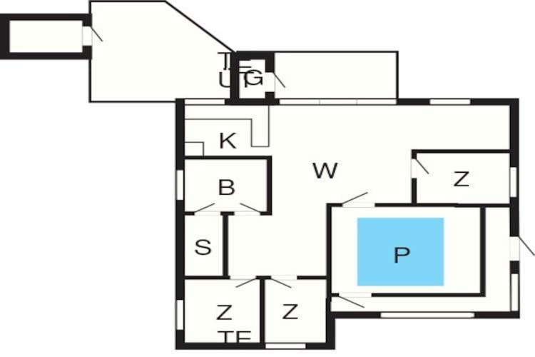 7 Person Holiday Home In Rsted Kare Εξωτερικό φωτογραφία